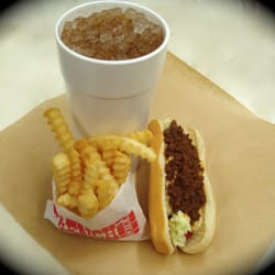 The Dog House - Collie dog with small fries and a medium drink
