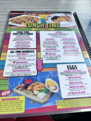 Menu photo 4 Margaritas Mexican Restaurant Fort Mill, SC
