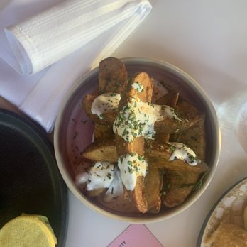 Strawberry Moon - truffle fries - Mediterranean Near Me - Miami Beach, Florida Strawberry Moon - truffle fries - Mediterranean Near Me - Miami Beach, Florida