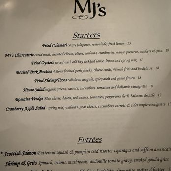 MJ's Restaurant & Catering - Starters menu - Seafood Near Me - Greensboro, North Carolina MJ's Restaurant & Catering - Starters menu - Seafood Near Me - Greensboro, North Carolina