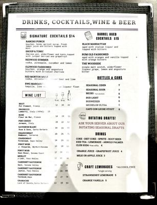 Menu photo 8 Redwood Grill Los Altos Los Altos, CA