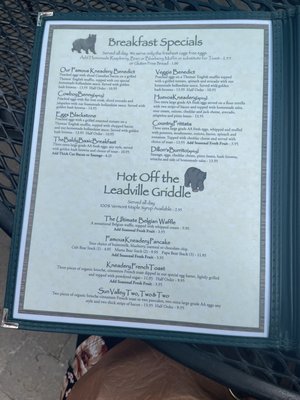 Menu photo 3 The Kneadery Ketchum, ID Menu photo 3 The Kneadery Ketchum, ID