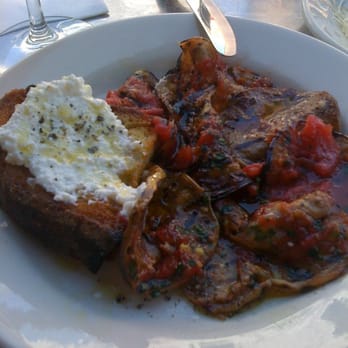 Delfina - Eggplant & ricotta crostini - Pizza Near Me - San Francisco, California Delfina - Eggplant & ricotta crostini - Pizza Near Me - San Francisco, California