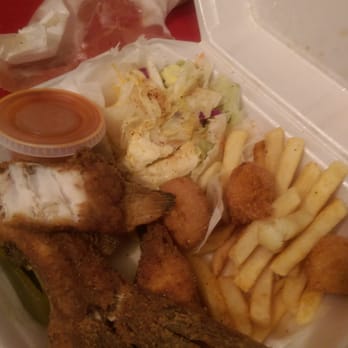 Royal's Fried Chicken - 3 piece Fish Special that I've already started eating! Delicious - Chicken Wings Near Me - Cedar Hill, Texas Royal's Fried Chicken - 3 piece Fish Special that I've already started eating! Delicious - Chicken Wings Near Me - Cedar Hill, Texas