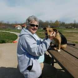 Twin Lakes Recreation - A morning regular with her peanut