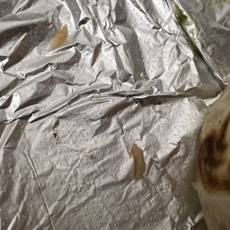 Hair from burrito