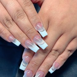 Elegance Nails & Spa - Cateyes with French tip
