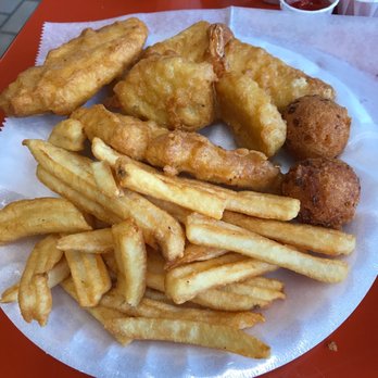 Arthur Treacher's Fish & Chips - Shrimp and fish. - Seafood Near Me - Garfield Heights, Ohio Arthur Treacher's Fish & Chips - Shrimp and fish. - Seafood Near Me - Garfield Heights, Ohio