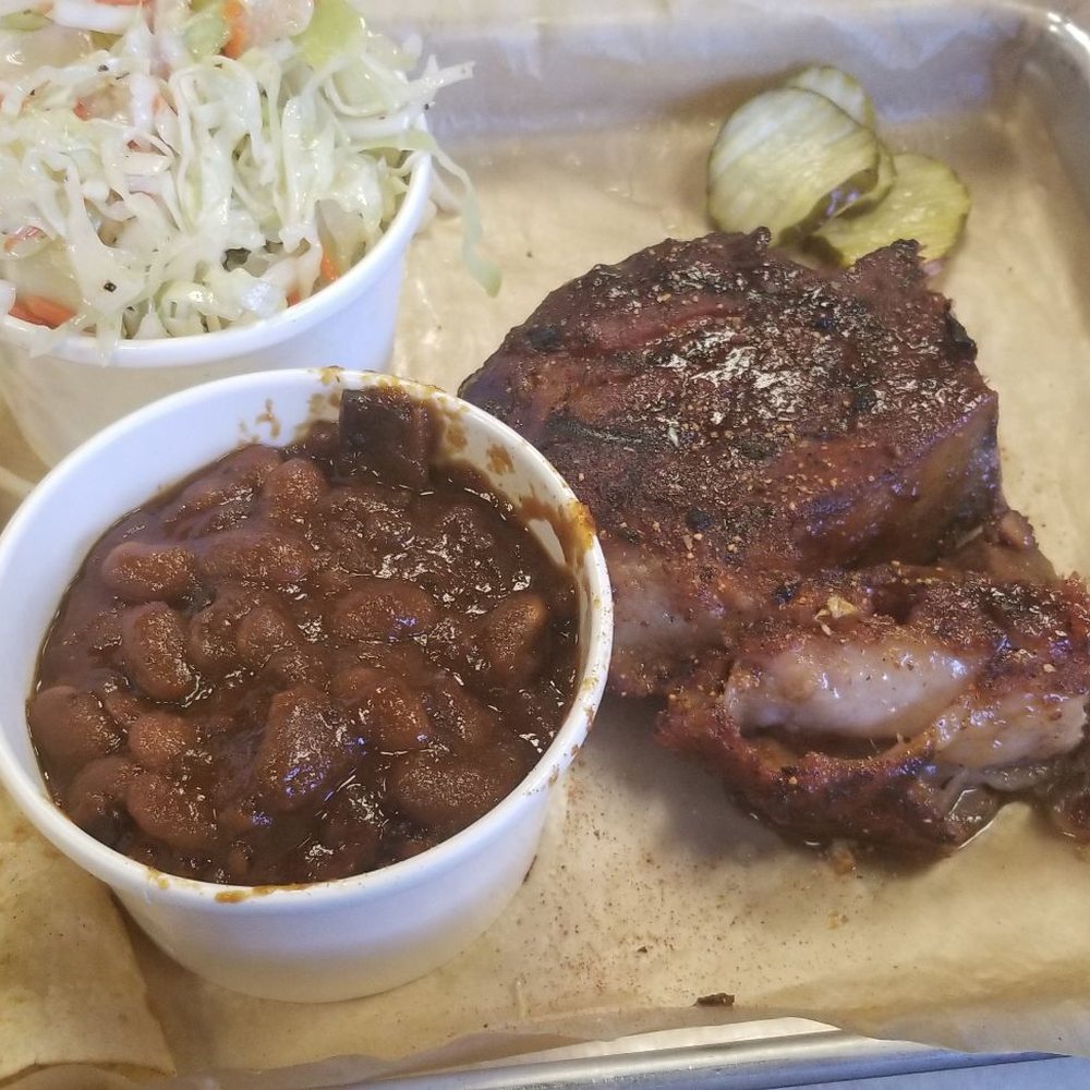 BEAST Craft BBQ - Duroc porkchop - Barbeque Near Me - Belleville, Illinois BEAST Craft BBQ - Duroc porkchop - Barbeque Near Me - Belleville, Illinois