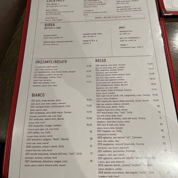 Grana - Menu - Italian Near Me - Atlanta, Georgia