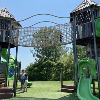 Mill Creek Playground - The bigger kid structure at this park - Playgrounds Near Me - Secaucus, New Jersey