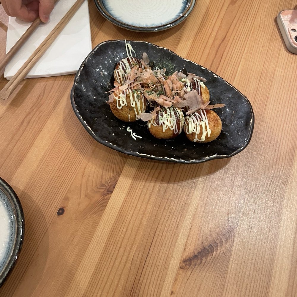 Tojo Kitchen - Takoyaki (6 pieces) is good! Flavorful! - Ramen Near Me - Paramus, New Jersey