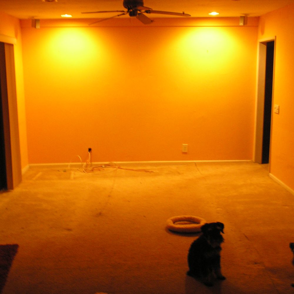 Urban Floor - Family room before - Flooring Near Me - City Industry, California Urban Floor - Family room before - Flooring Near Me - City Industry, California