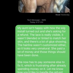 Amanda’s family cuts