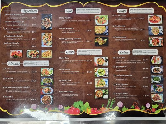 Menu photo 1 Chothika Thai Cuisine Page, AZ