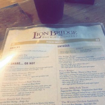 Lion Bridge Brewing Company - Compensation Beer - Breweries Near Me - Cedar Rapids, Iowa Lion Bridge Brewing Company - Compensation Beer - Breweries Near Me - Cedar Rapids, Iowa