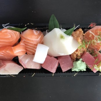 Sushi Yoshi - Fish portion of the chirashi - Sushi Bars Near Me - Vienna, Virginia Sushi Yoshi - Fish portion of the chirashi - Sushi Bars Near Me - Vienna, Virginia