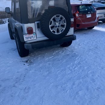 Bear Mountain - Jeep Wrangler on the icicles bumper. - Ski Resorts Near Me - Big Bear Lake, California Bear Mountain - Jeep Wrangler on the icicles bumper. - Ski Resorts Near Me - Big Bear Lake, California