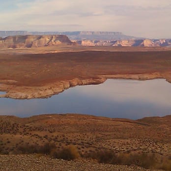 Lake Powell - View from Wahweap scenic viewpoint. - Lakes Near Me - Page, Arizona