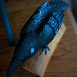 Carved bird