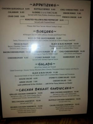 Menu photo 7 Stoney's Washington, DC, DC