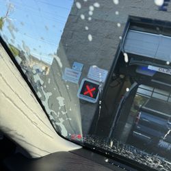 Kirkland Premier Car Wash - After going thru once the car wash left my car dirty and soapy. This is when I was going thru the second time to get rid of the soap