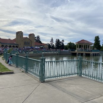 City Park Jazz - a crowd of people sitting by the water - Performing Arts Near Me - Denver, Colorado