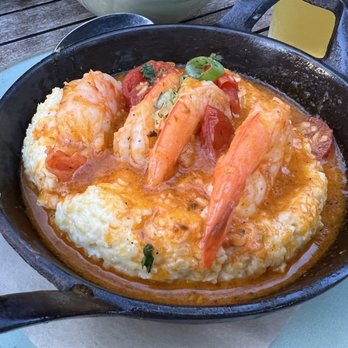Kid Cashew - Shrimp and grits a Charleston classic - Mediterranean Near Me - Mount Pleasant, South Carolina Kid Cashew - Shrimp and grits a Charleston classic - Mediterranean Near Me - Mount Pleasant, South Carolina