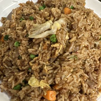 Yi Xin Cafe - Malaysian Beef Fried Rice - Hong Kong Style Cafe Near Me - Honolulu, Hawaii