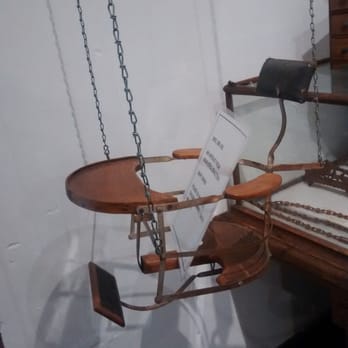 PIONEER MUSEUM - Old baby swing...looks dangerous... - Museums Near Me - Fredericksburg, Texas PIONEER MUSEUM - Old baby swing...looks dangerous... - Museums Near Me - Fredericksburg, Texas