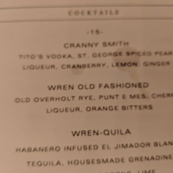 The Wren - Old fashioned is great - Bars Near Me - New York, New York The Wren - Old fashioned is great - Bars Near Me - New York, New York