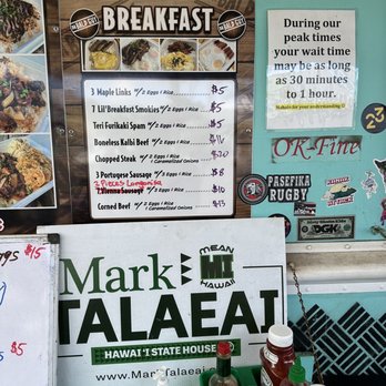 Da Bald Guy - Breakfast menu - Food Trucks Near Me - Kahuku, Hawaii
