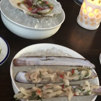 Bar Mezzana - Razorfish clams - Italian Near Me - Boston, Massachusetts Bar Mezzana - Razorfish clams - Italian Near Me - Boston, Massachusetts