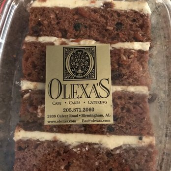 Olexa's Cafe, Cakes, and Catering - Simple packaging. Delicious cake - Bakeries Near Me - Mountain Brook, Alabama