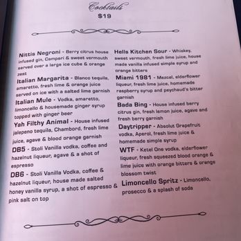 Nittis Italian Restaurant in Hell's Kitchen - menu - Italian Near Me - New York, New York Nittis Italian Restaurant in Hell's Kitchen - menu - Italian Near Me - New York, New York