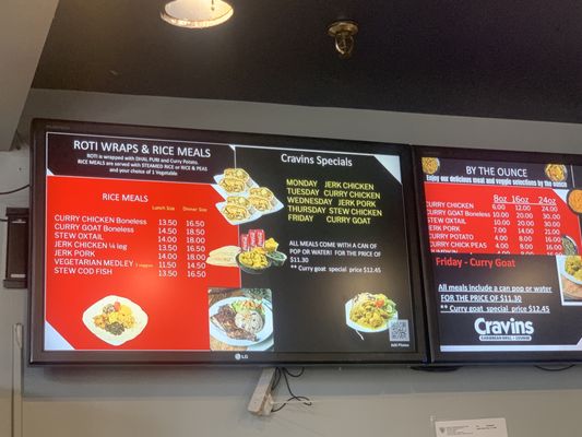 Menu photo 1 Cravins Caribbean Grill Markham, ON Menu photo 1 Cravins Caribbean Grill Markham, ON