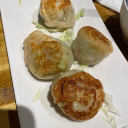 Edamame and Truffle Dumpling Edamame and Truffle Dumpling