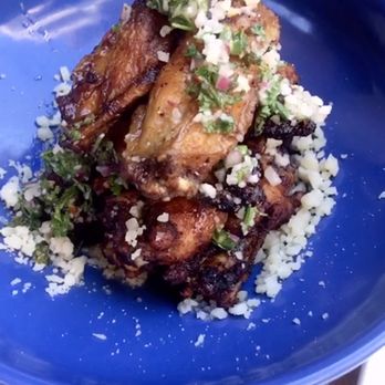 Doc B's Restaurant + Bar - Oven-Roasted Chicken Wings (I took two off the top ) - New American Near Me - Fort Worth, Texas