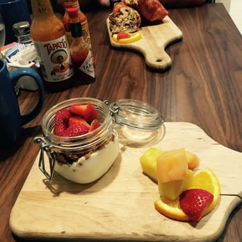 The Dextro - Breakfast burrito and fruit parfait - Hotels Near Me - San Diego, California The Dextro - Breakfast burrito and fruit parfait - Hotels Near Me - San Diego, California