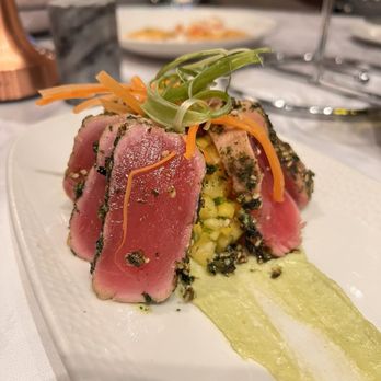 Smashing Grapes - Ahi Tuna was the star of the show! - Wine Bars Near Me - Columbia, Maryland Smashing Grapes - Ahi Tuna was the star of the show! - Wine Bars Near Me - Columbia, Maryland