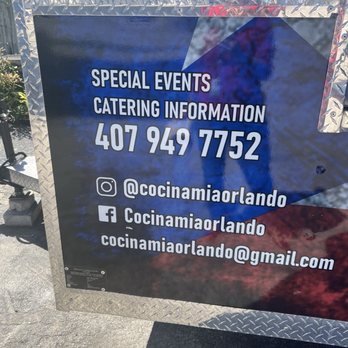 Cocina Mia Orlando - Food Trucks Near Me - Orlando, Florida Cocina Mia Orlando - Food Trucks Near Me - Orlando, Florida