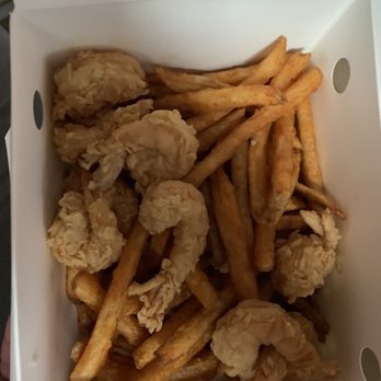 Captain Crab - F1. Fried Shrimp Basket - Seafood Near Me - Stockton, California