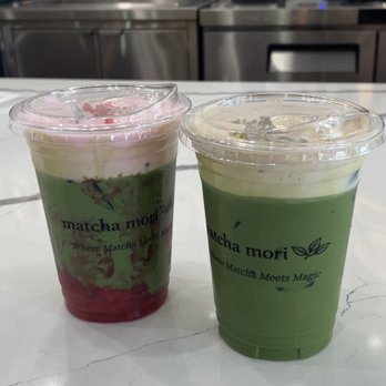 Matcha Mori - Strawberry matcha latte, pistachio matcha latte - Desserts Near Me - Mountain View, California Matcha Mori - Strawberry matcha latte, pistachio matcha latte - Desserts Near Me - Mountain View, California