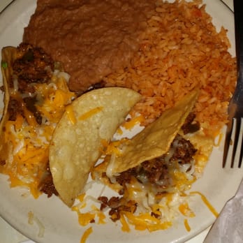 Chuy's - Kids taco plate you get 3 - Tex-Mex Near Me - Selma, Texas