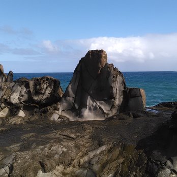 Dragon's Teeth - close up of the teeth - Local Flavor Near Me - Kapalua, Hawaii