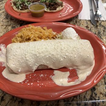 Mi Pueblo Mexican Food - B8. Shrimp Burrito Combo - Mexican Near Me - Phoenix, Arizona Mi Pueblo Mexican Food - B8. Shrimp Burrito Combo - Mexican Near Me - Phoenix, Arizona