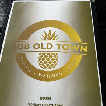 808 OLD TOWN  - Menu - Hawaiian Near Me - Wailuku, Hawaii