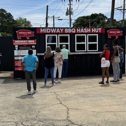Midway BBQ - Permanent Location- 1911, Cherokee Avenue.