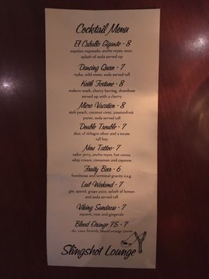 Menu photo 7 Slingshot Lounge Portland, OR Menu photo 7 Slingshot Lounge Portland, OR