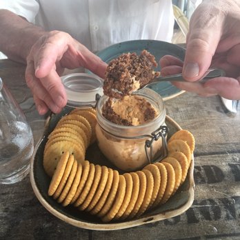 Tavern & Table - Pimento Cheese with Bacon Jam with my favorite crackers! Ritz!!!!! - New American Near Me - Mt. Pleasant, South Carolina Tavern & Table - Pimento Cheese with Bacon Jam with my favorite crackers! Ritz!!!!! - New American Near Me - Mt. Pleasant, South Carolina